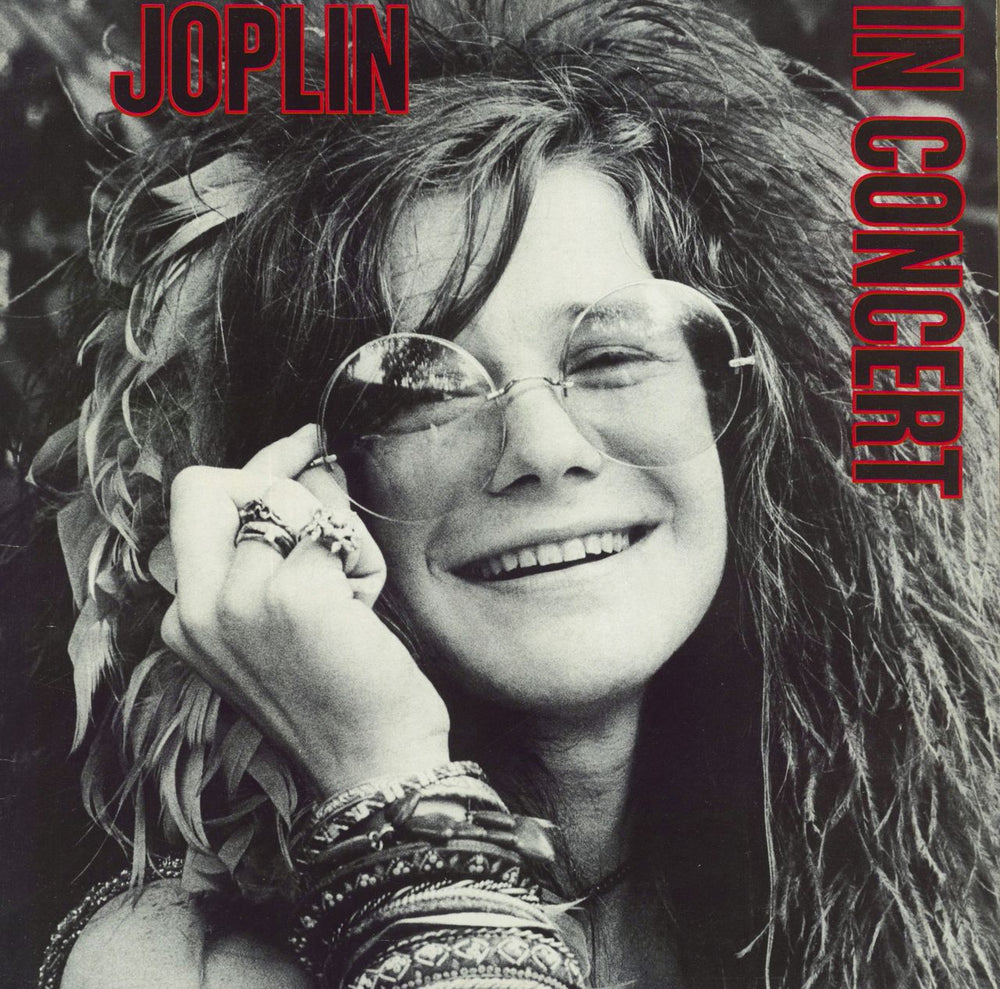 Janis Joplin Joplin In Concert UK 2-LP vinyl record set (Double LP Album) 4601281