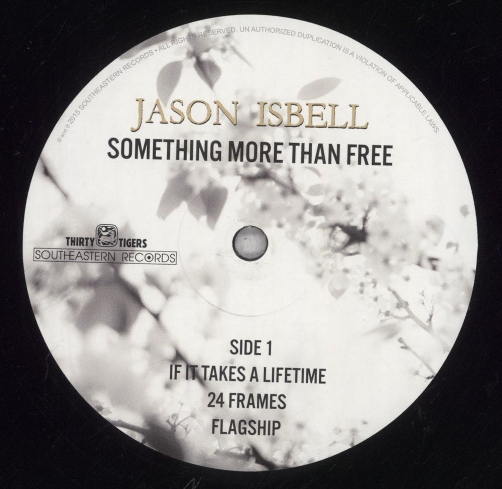 Jason Isbell Something More Than Free - EX UK 2-LP vinyl record set (Double LP Album) 5BZ2LSO846769