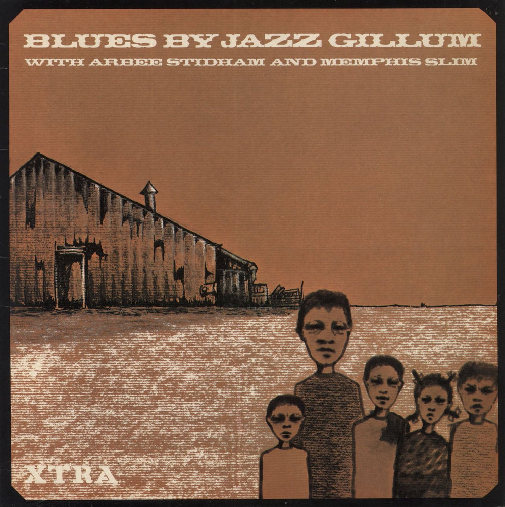 Jazz Gillum Blues By Jazz Gillum UK vinyl LP album (LP record) XTRA1111