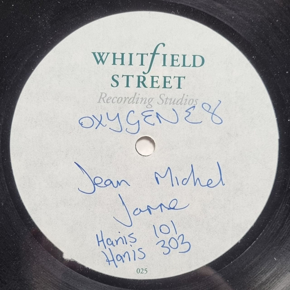 Jean-Michel Jarre Oxygene 8 - Hanis UK acetate JMJATOX838931