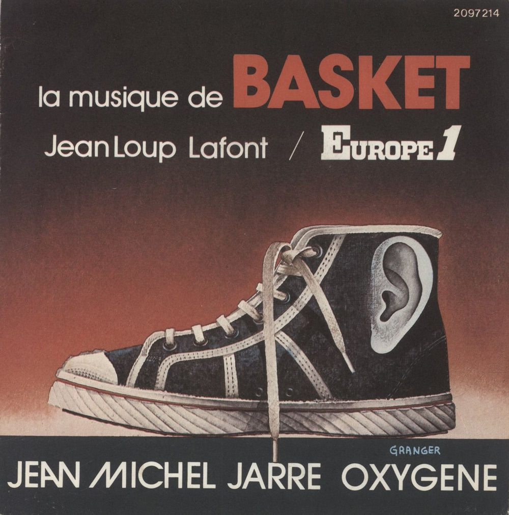 Jean-Michel Jarre Oxygene - Basketball Boot "lafont" P/s French 7" vinyl single (7 inch record / 45) 2097214