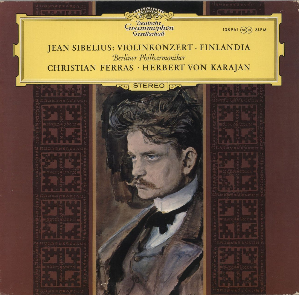 Jean Sibelius Sibelius: Violinkonzert - Finlandia German vinyl LP album (LP record) 138961