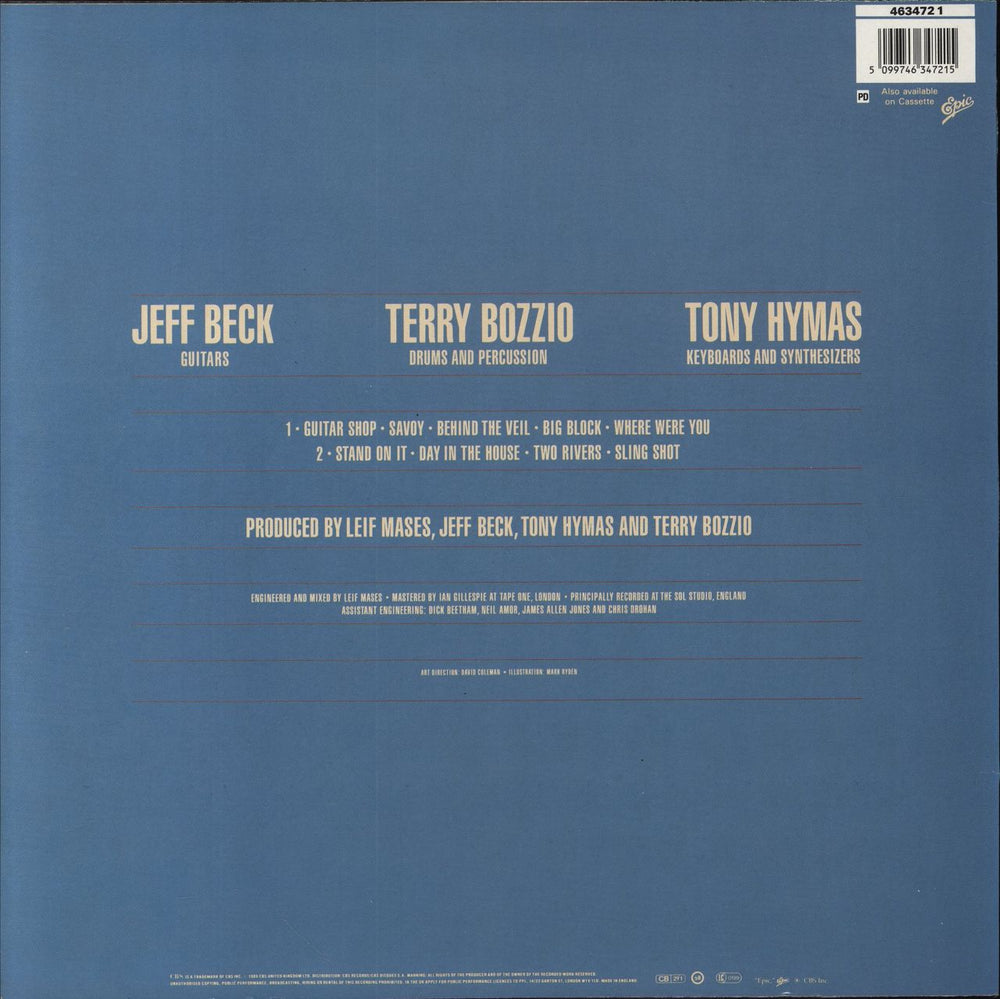 Jeff Beck Jeff Beck's Guitar Shop UK vinyl LP album (LP record) 5099746347215