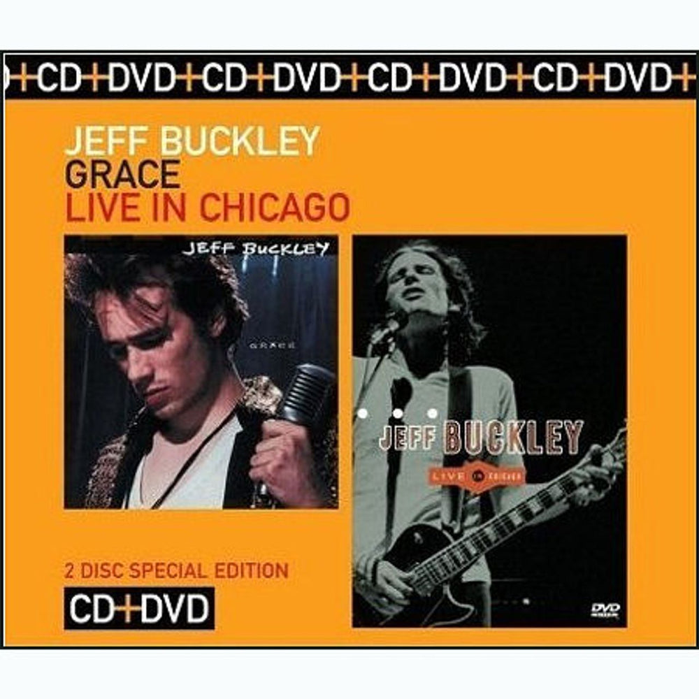 Jeff Buckley Grace / Live In Chicago Australian 2-disc CD/DVD set 88697372672