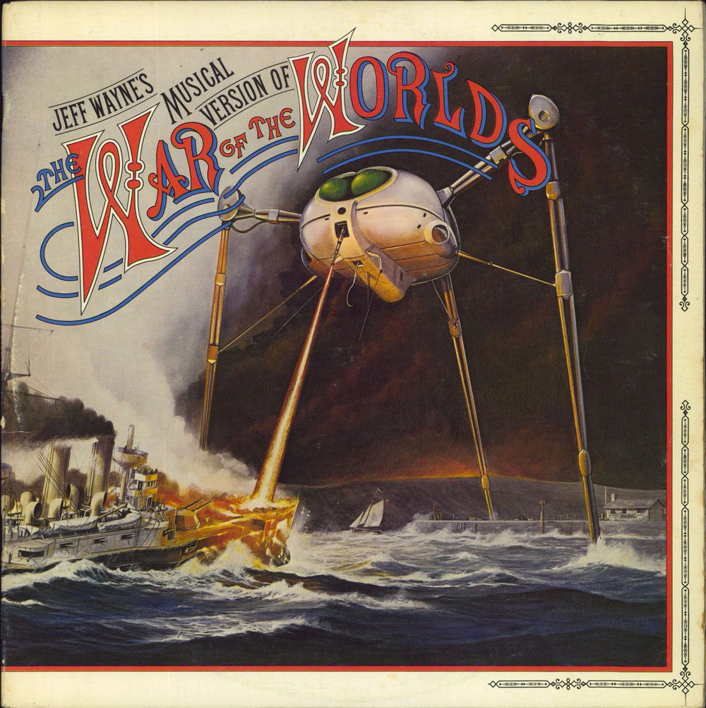 Jeff Wayne The War Of The Worlds - 1st - EX UK 2-LP vinyl record set (Double LP Album) 96000