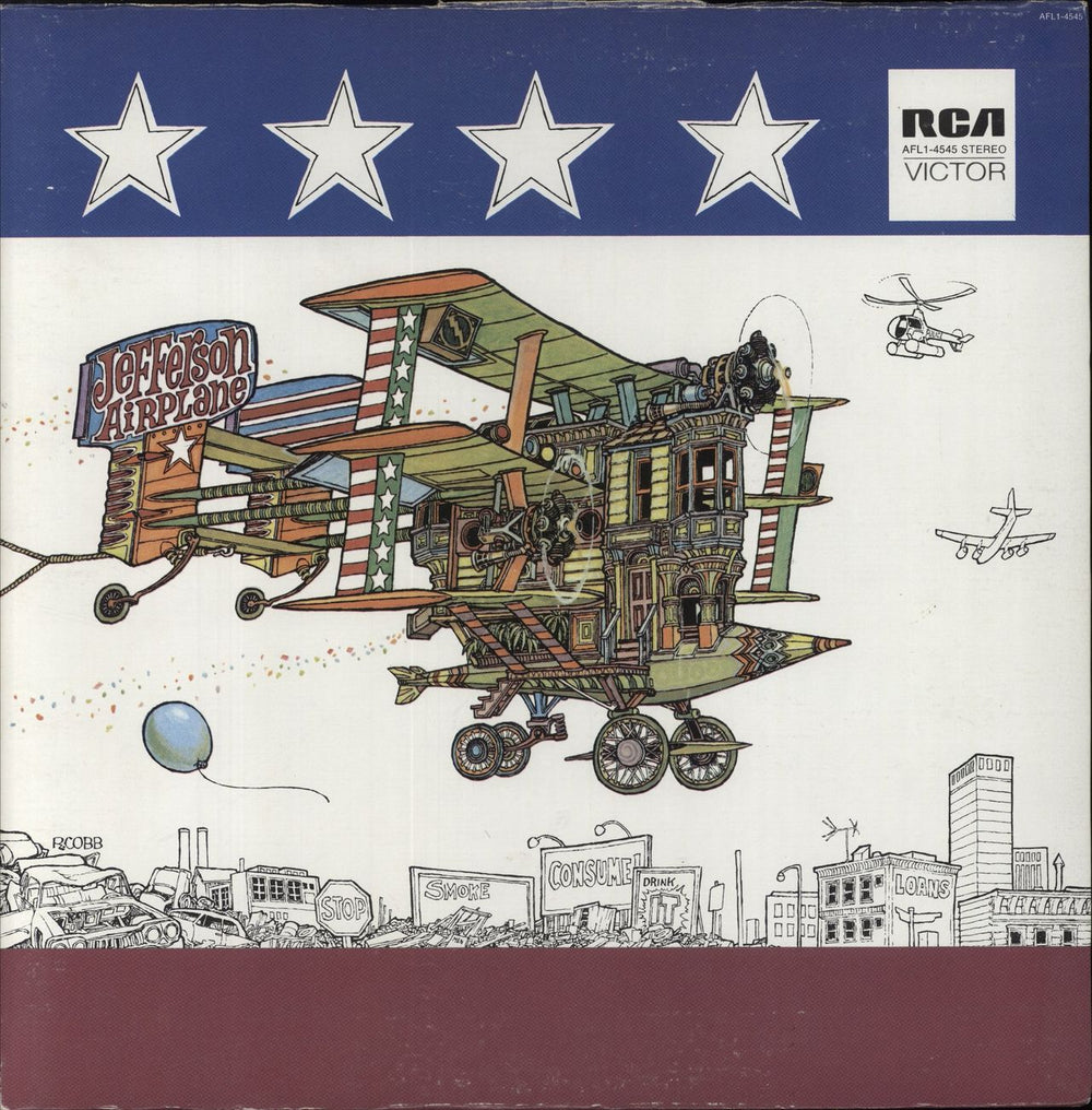 Jefferson Airplane After Bathing At Baxter's US vinyl LP album (LP record) AFL1-4545