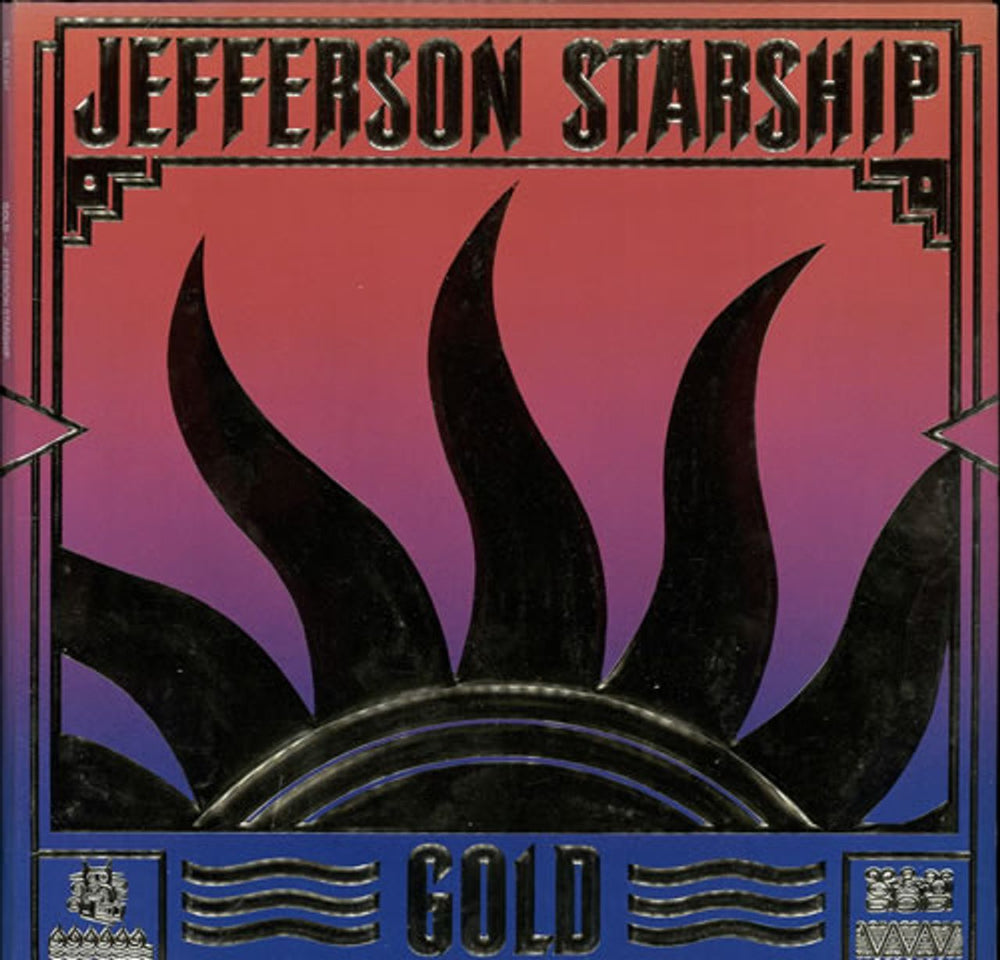 Jefferson Starship Gold UK vinyl LP album (LP record) FL13247