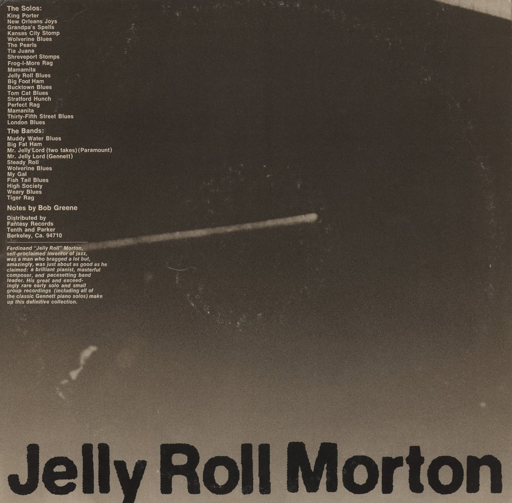 Jelly Roll Morton Jelly Roll Morton 1923/24 US 2-LP vinyl record set (Double LP Album)