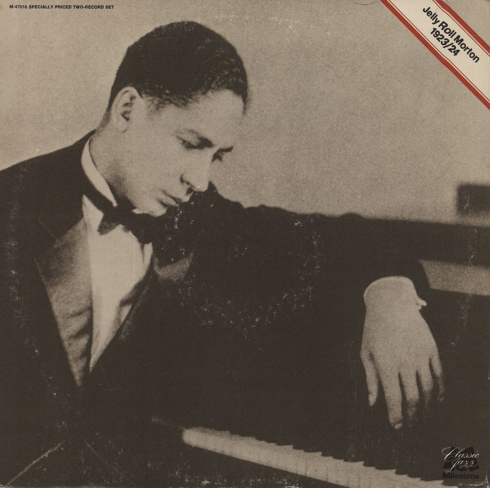 Jelly Roll Morton Jelly Roll Morton 1923/24 US 2-LP vinyl record set (Double LP Album) M-47018