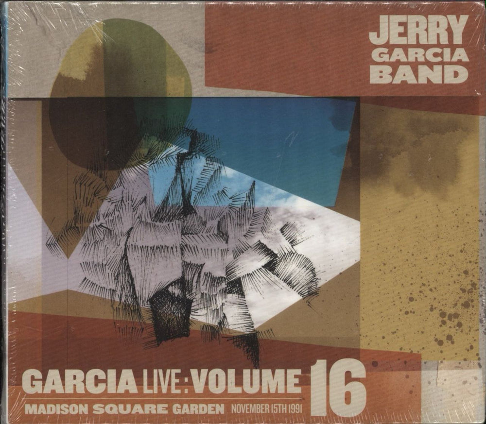 Jerry Garcia GarciaLive Volume 16 : Madison Square Garden, November 15th, 1991 - Sealed US 3-CD album set (Triple CD) JGFRR1037