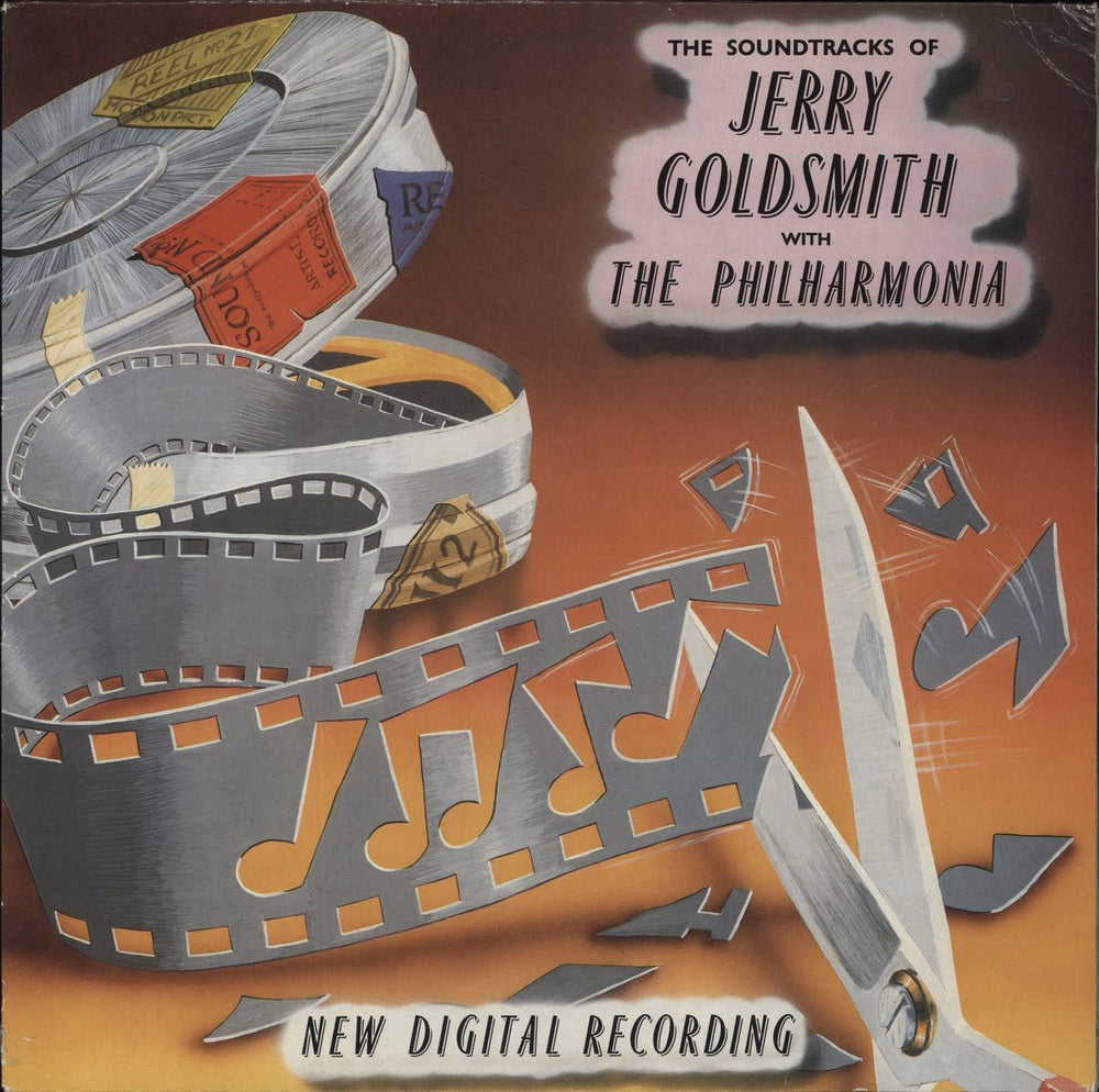 Jerry Goldsmith The Soundtracks Of Jerry Goldsmith With The Philharmonia Dutch vinyl LP album (LP record) 820757-1