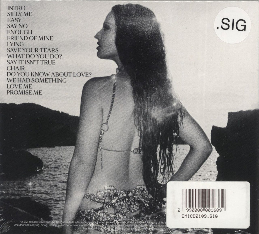 Jess Glynne Jess - Autographed Sleeve - Sealed UK CD album (CDLP) 2990000001689