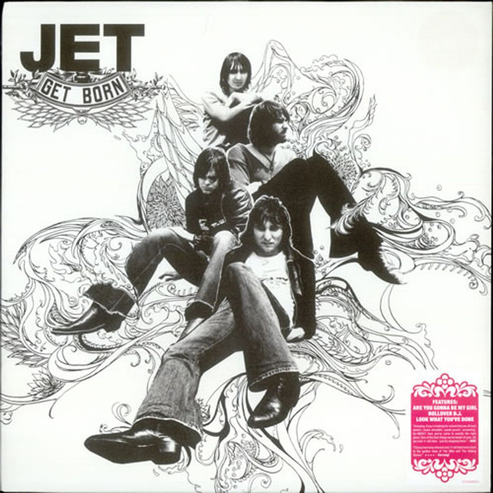 Jet Get Born UK vinyl LP album (LP record) 07559628921