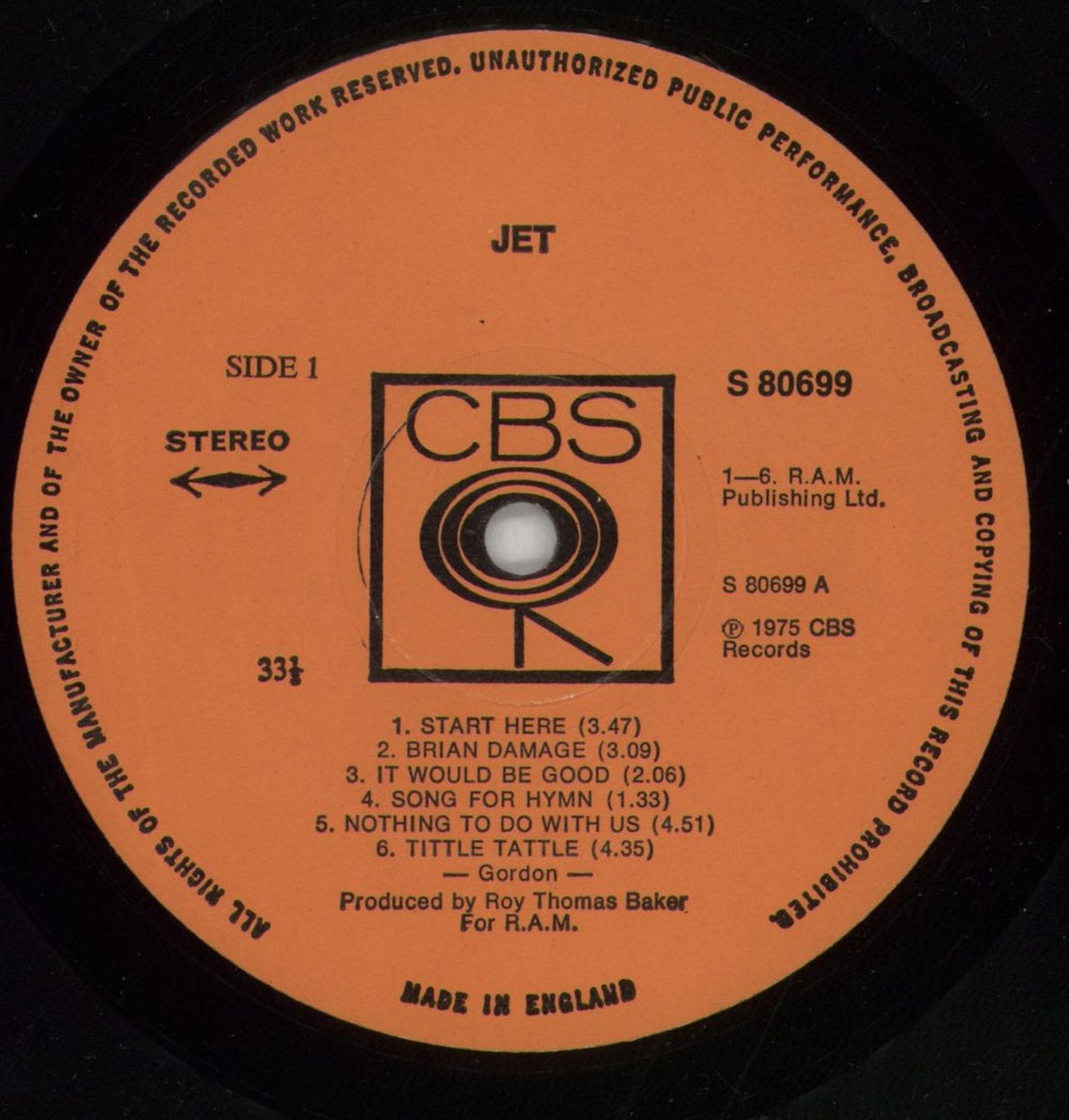 Jet (UK) Jet UK Promo vinyl LP album (LP record) KUULPJE589562