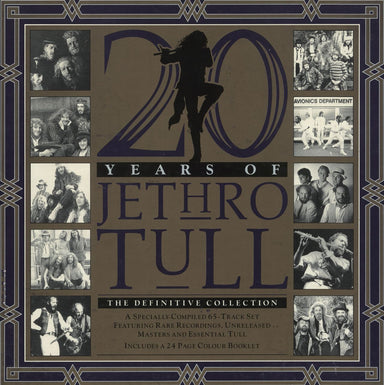 Jethro Tull 20 Years Of Jethro Tull UK Cassette Box ZTBOX1