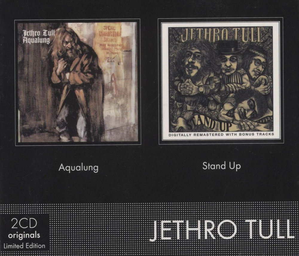 Jethro Tull Aqualung / Stand Up - Sealed French 2 CD album set (Double CD) 724349540125/724353545826