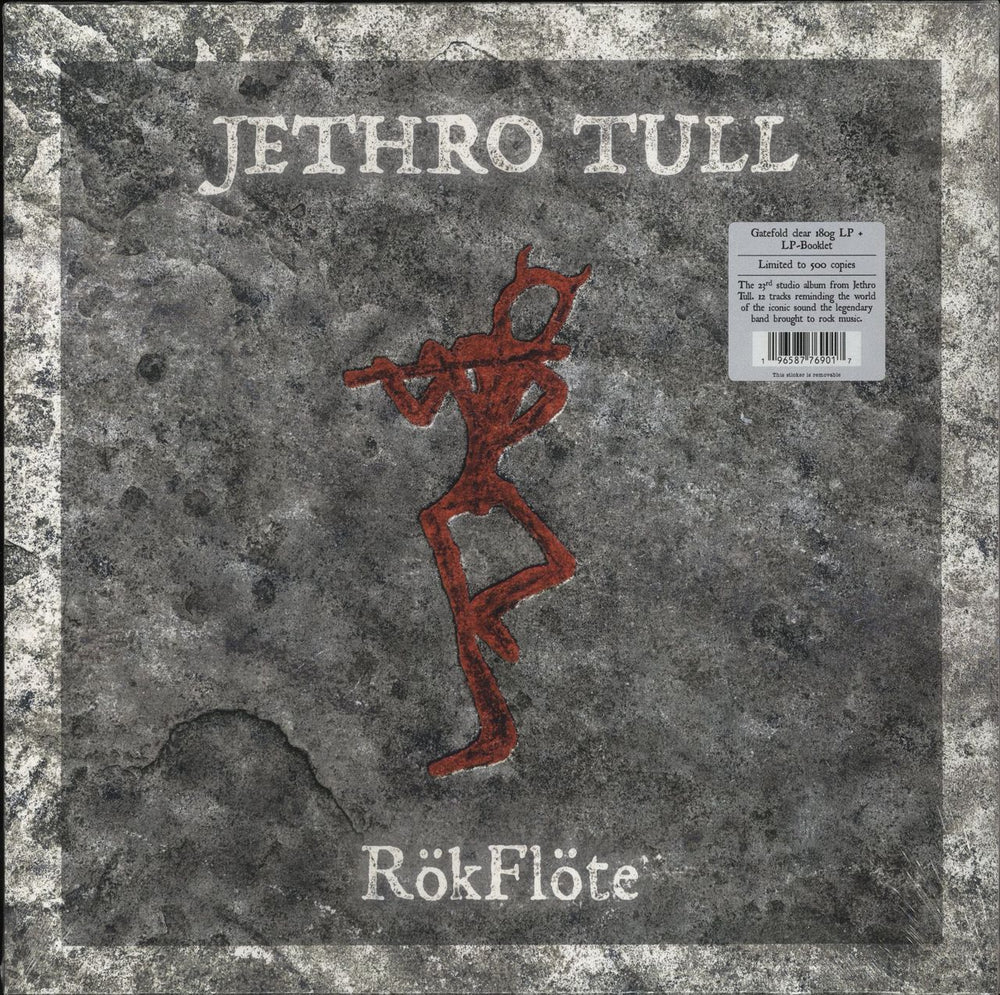 Jethro Tull RökFlöte - 180gm Clear Vinyl - Sealed UK vinyl LP album (LP record) IOM662