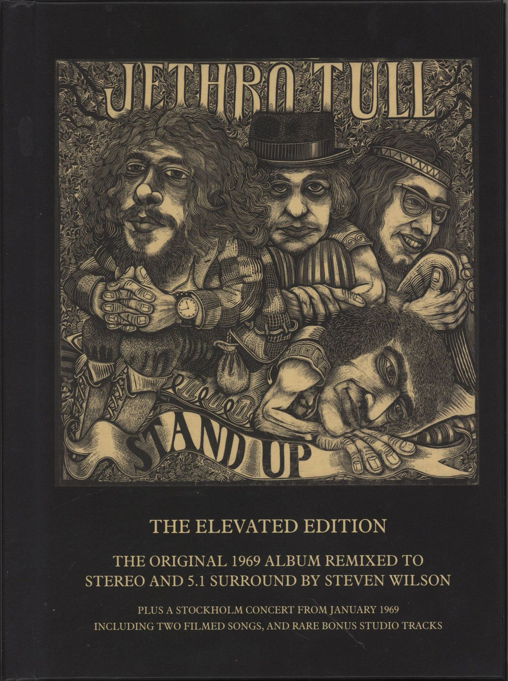 Jethro Tull Stand Up: The Elevated Edition UK CD Album Box Set 0190295932862