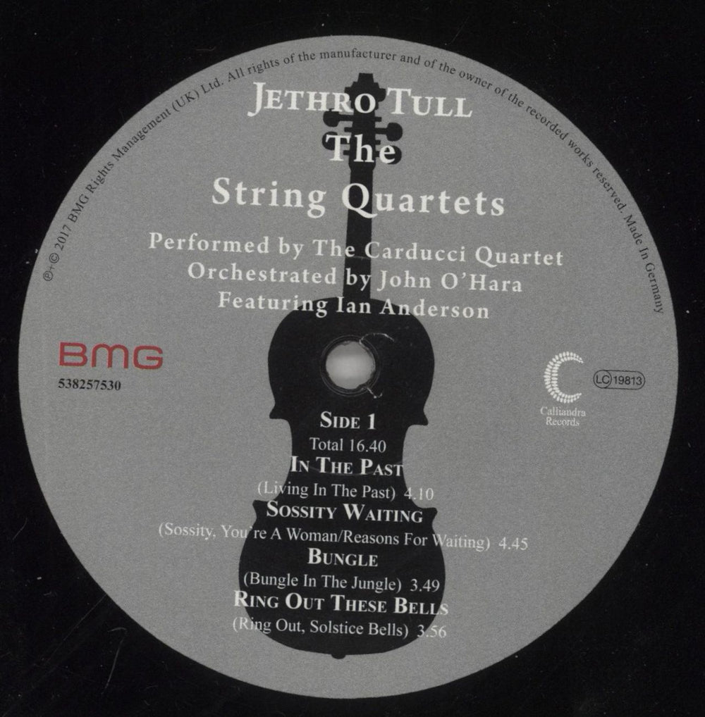 Jethro Tull The String Quartets UK 2-LP vinyl record set (Double LP Album) TUL2LTH809493