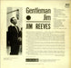 Jim Reeves Gentleman Jim UK vinyl LP album (LP record) JB1LPGE452552