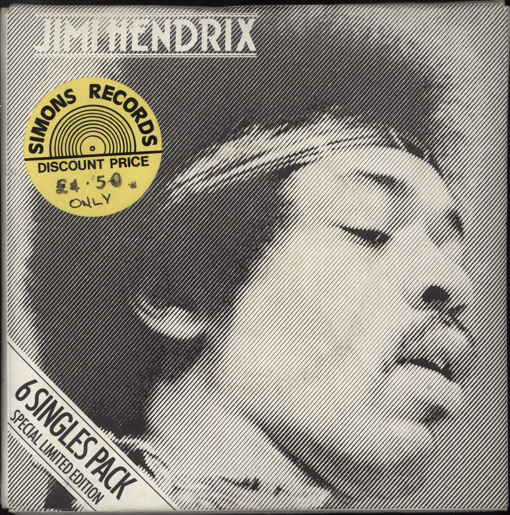 Jimi Hendrix 6 Singles Pack - EX UK 7" single box set 2608001