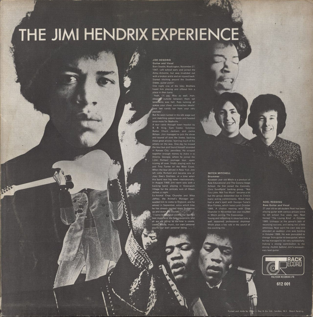 Jimi Hendrix Are You Experienced - 1st - EX UK vinyl LP album (LP record)