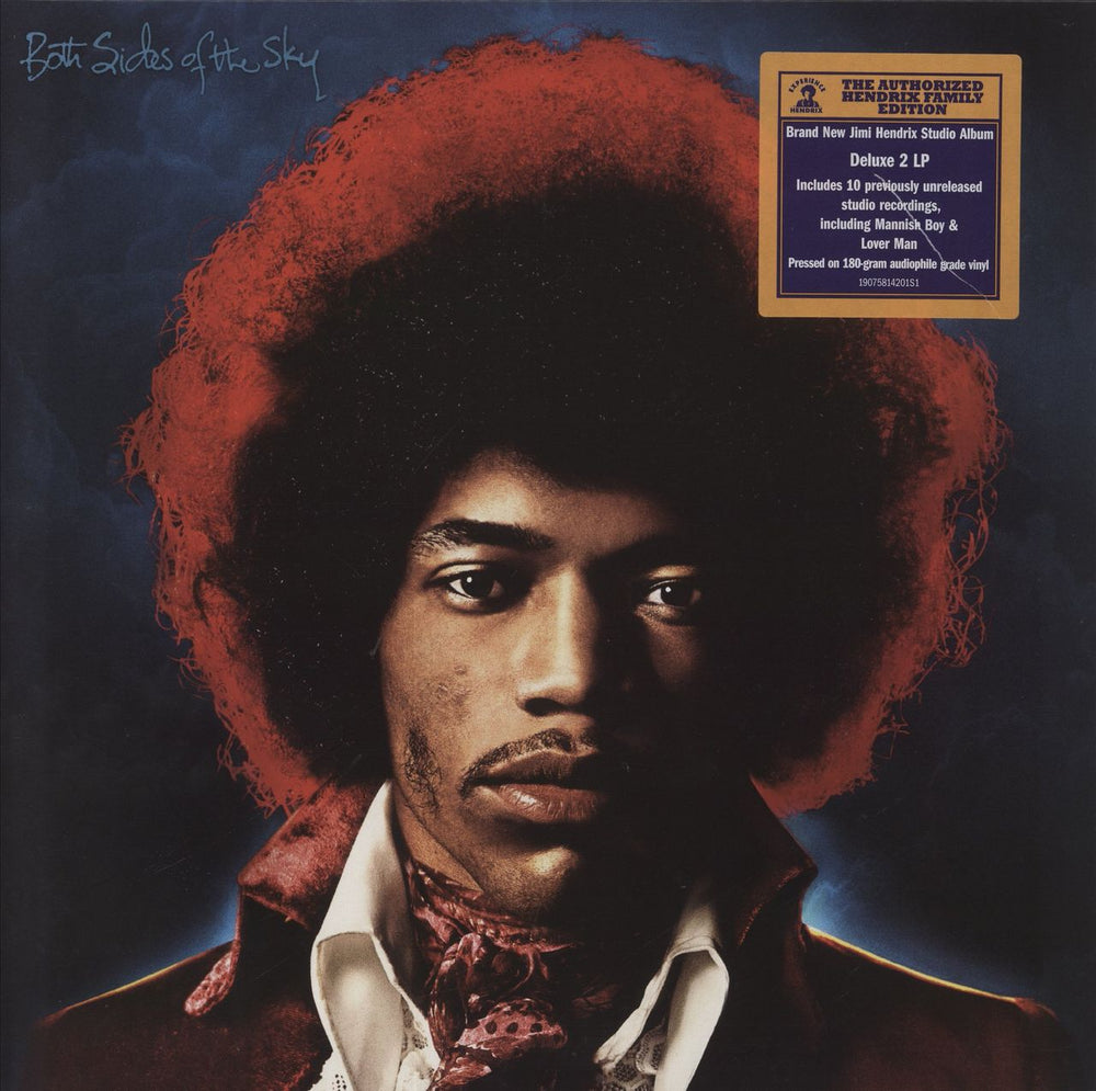 Jimi Hendrix Both Sides Of The Sky - 180gm Vinyl UK 2-LP vinyl record set (Double LP Album) 19075814201