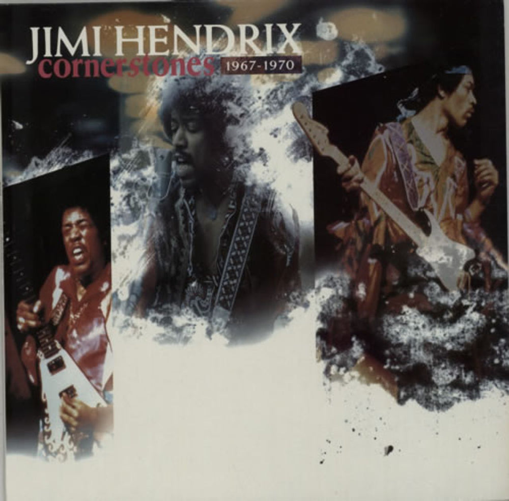 Jimi Hendrix Cornerstones UK vinyl LP album (LP record) 847231-1