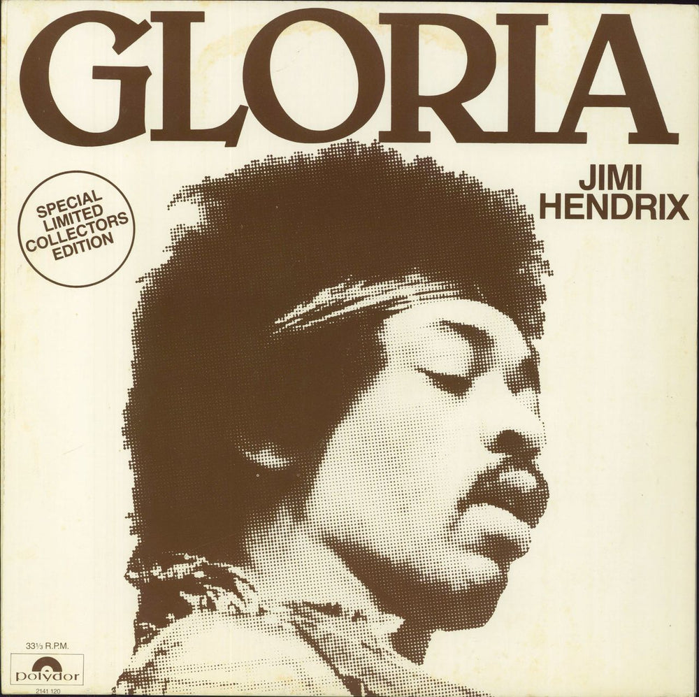 Jimi Hendrix Gloria - EX Australian 12" vinyl single (12 inch record / Maxi-single) 2141120