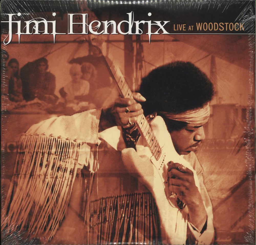 Jimi Hendrix Live At Woodstock - 180gm - Sealed US 3-LP vinyl record set (Triple LP Album) MCA3-11987