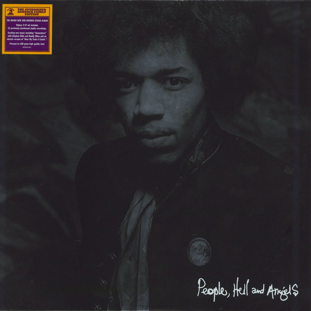 Jimi Hendrix People, Hell And Angels - 180gm UK 2-LP vinyl record set (Double LP Album) 88765442851