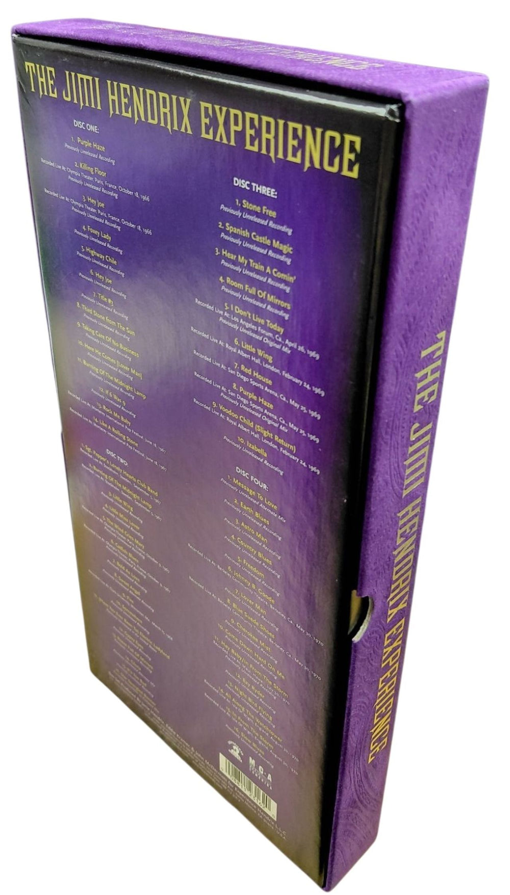 Jimi Hendrix The Jimi Hendrix Experience US CD Album Box Set 008811231620