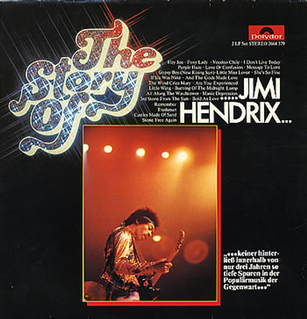 Jimi Hendrix The Story Of Jimi Hendrix German 2-LP vinyl record set (Double LP Album) 2664379