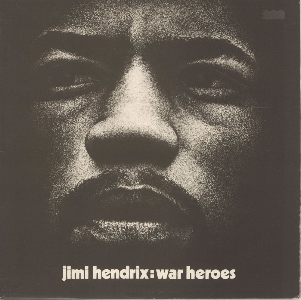 Jimi Hendrix War Heroes - Correction Stickered - VG UK vinyl LP album (LP record) 2302020