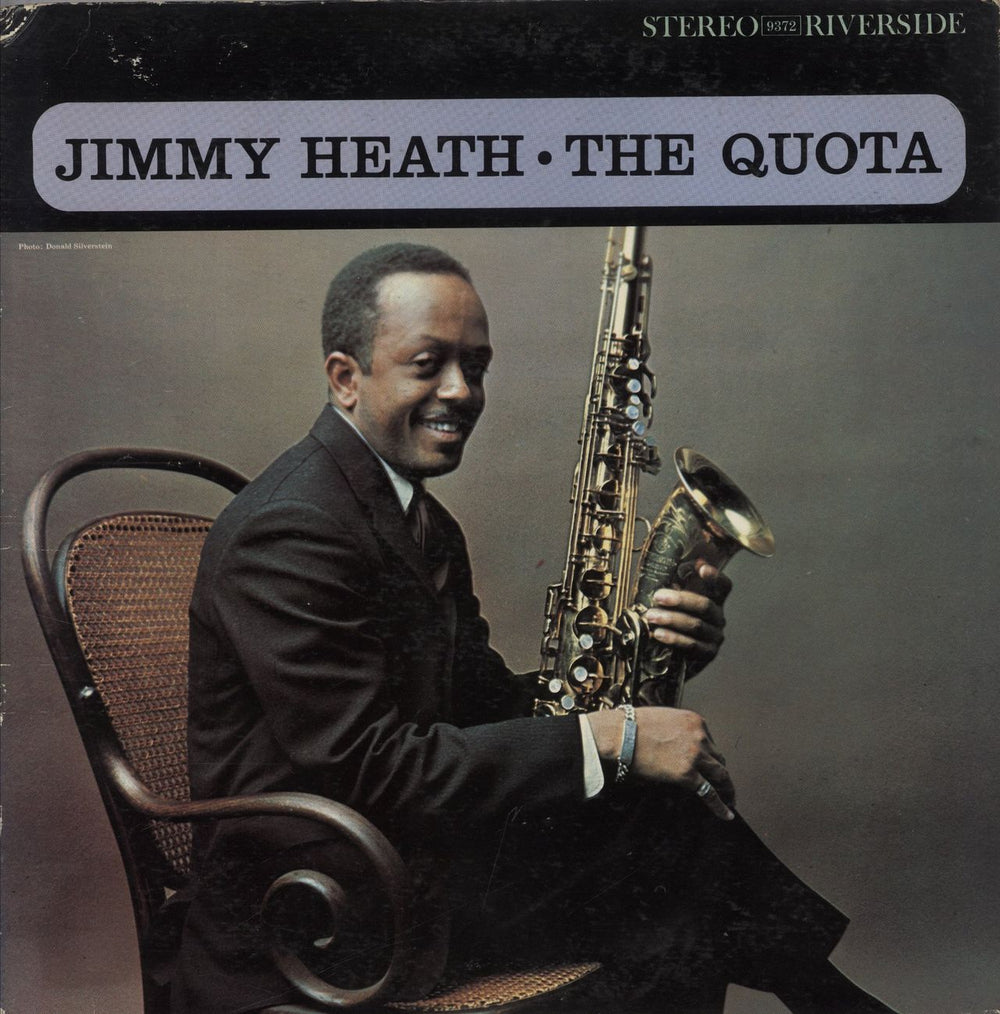 Jimmy Heath The Quota US vinyl LP album (LP record) RLP9372