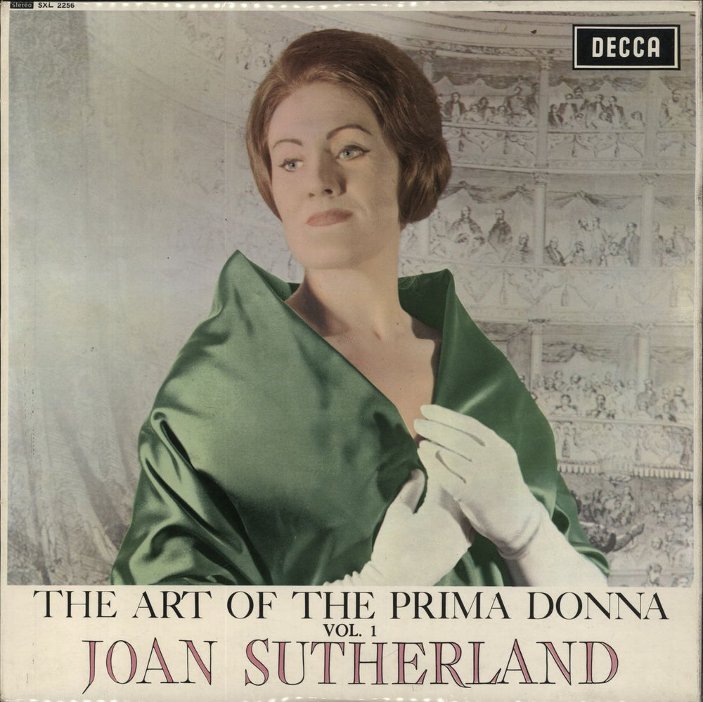 Joan Sutherland The Art Of The Prima Donna Volumes 1 & 2 - 2nd - Autographed UK vinyl LP album (LP record) SXL2256/7