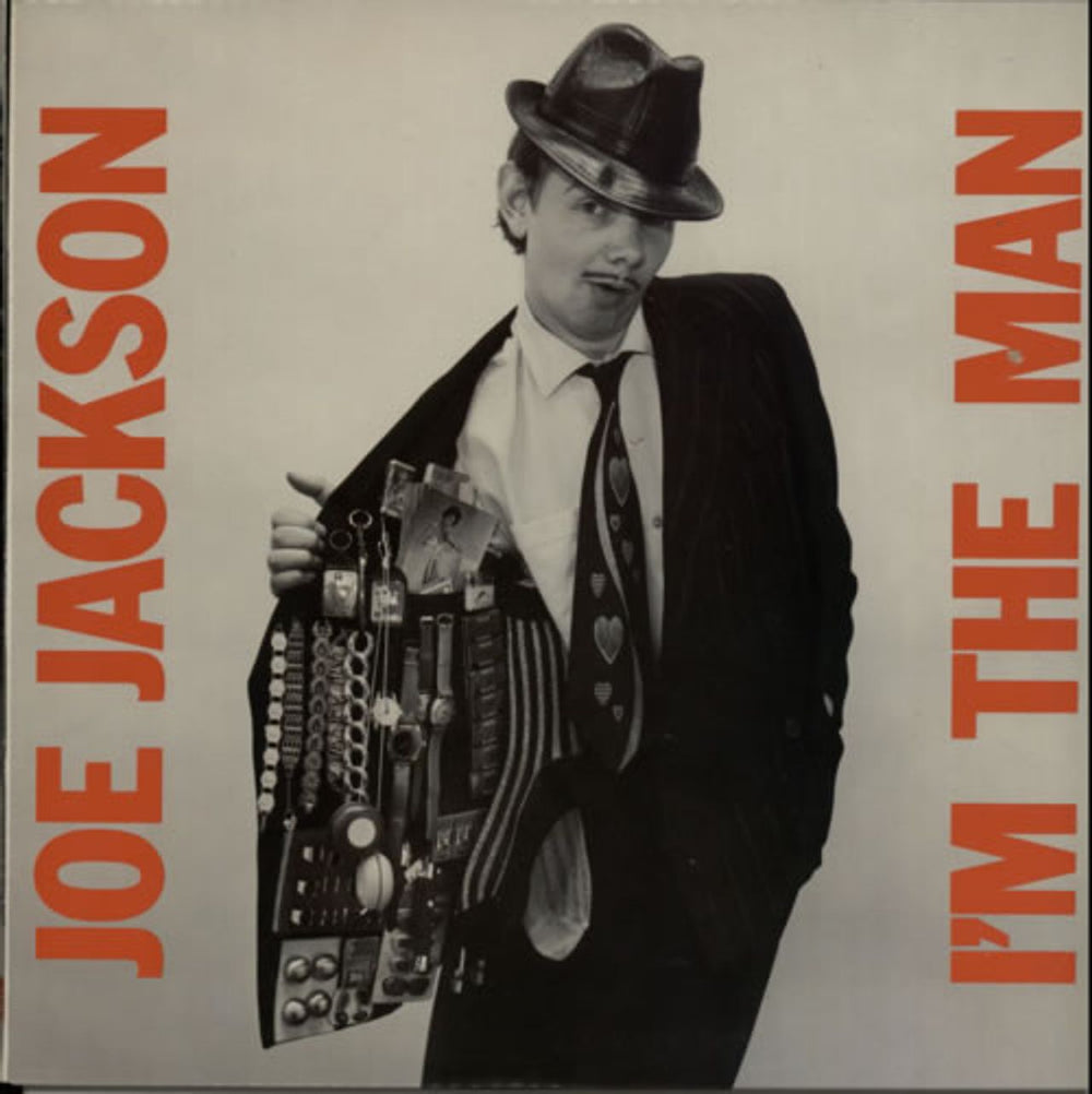 Joe Jackson I'm The Man + Inner - EX UK vinyl LP album (LP record) AMLH64794