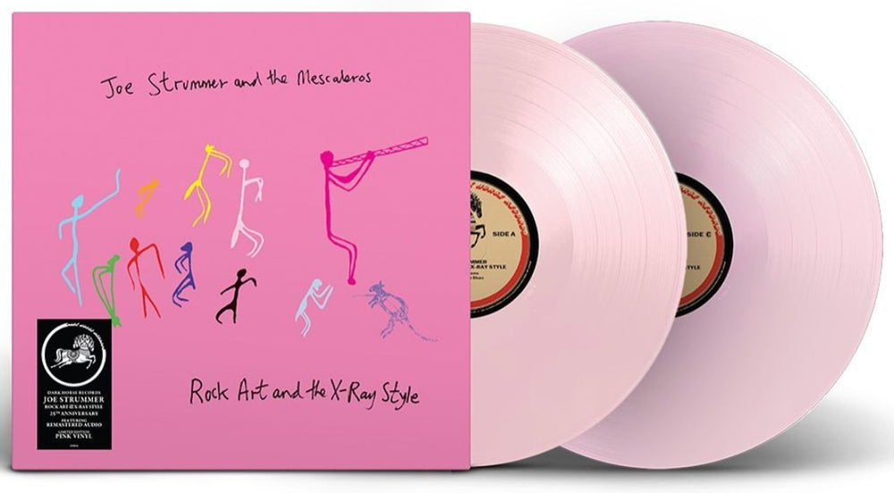 Joe Strummer Rock Art and The X-Ray Style - Pink Vinyl - RSD 2024 - Sealed UK 2-LP vinyl record set (Double LP Album) JUM2LRO834333