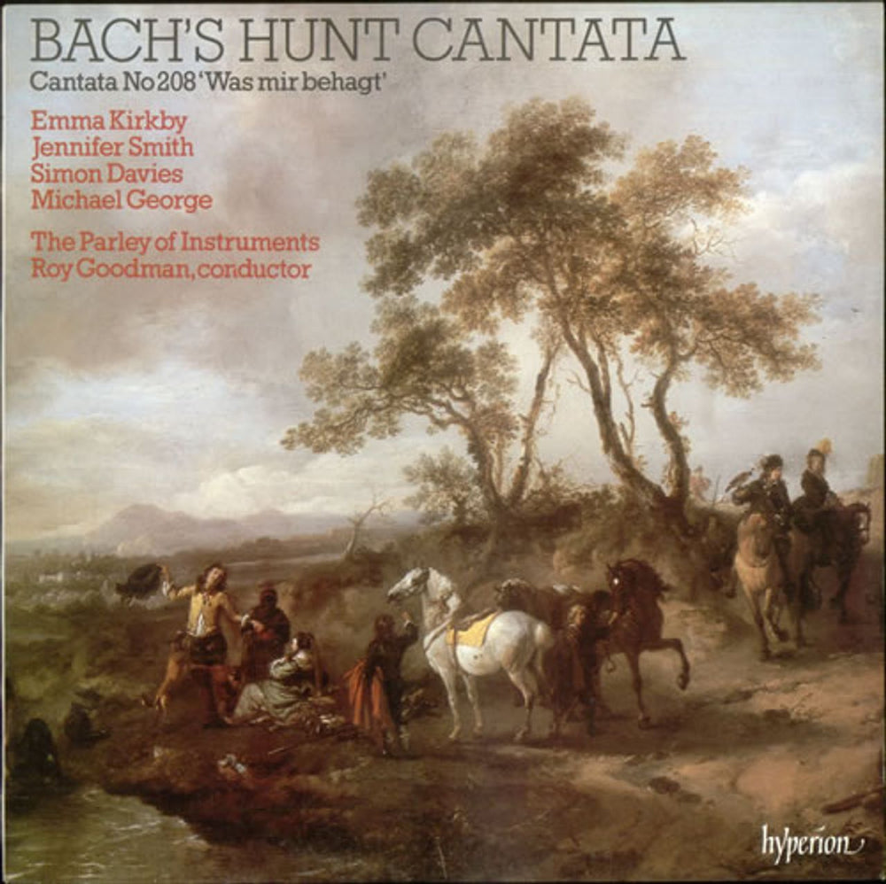 Johann Sebastian Bach Bach's Hunt Cantata UK vinyl LP album (LP record) A66169