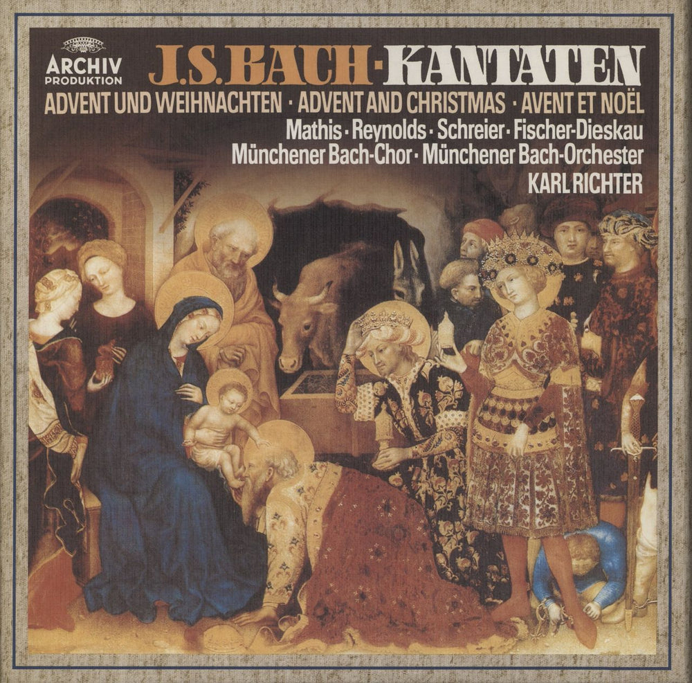 Johann Sebastian Bach Kantaten: Advent Und Weihnachten / Advent And Christmas / Avent Et Noel UK Vinyl Box Set 2722025