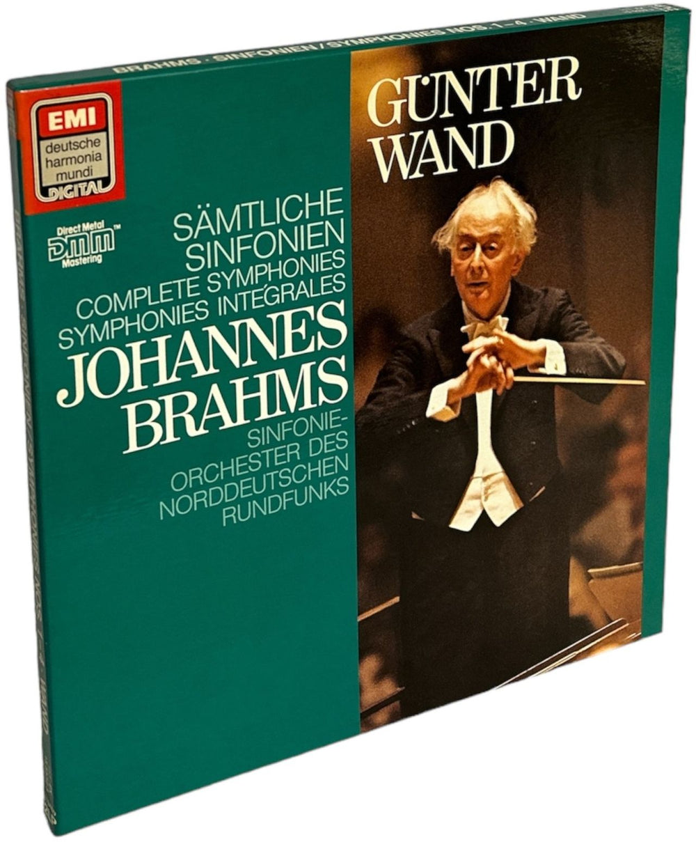 Johannes Brahms Brahms: Sämtliche Sinfonien = Complete Symphonies = Symphonies Intégrales German Vinyl Box Set 1555323