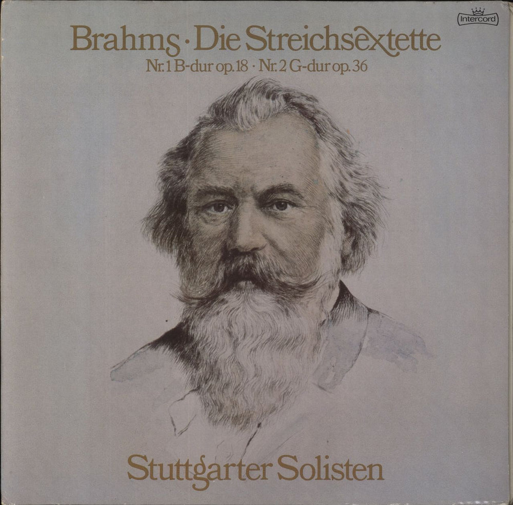 Johannes Brahms String Sextet No. 1 Bm Op. 18 / String Sextet No. 2 Gm Op. 36 UK 2-LP vinyl record set (Double LP Album) INT180.834