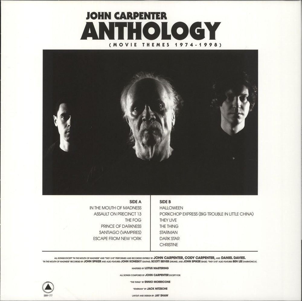 John Carpenter Anthology [Movie Themes 1974-1998] - Purple And Yellow Swirl Vinyl US vinyl LP album (LP record)