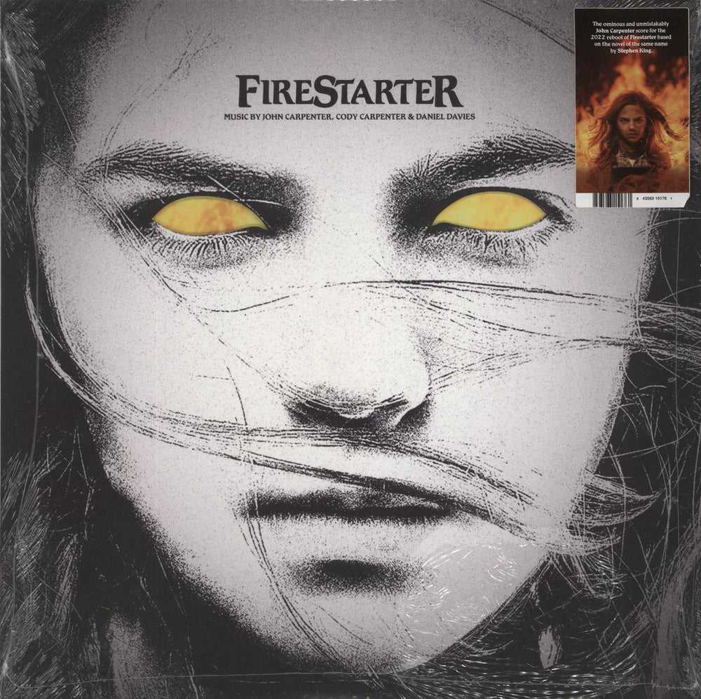 John Carpenter Firestarter - Sealed US vinyl LP album (LP record) SBR-308