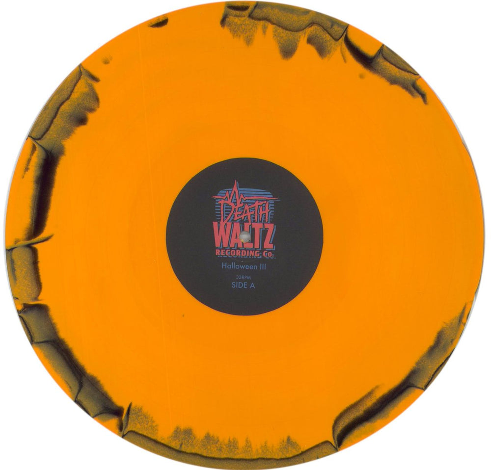 John Carpenter Halloween III - Season Of The Witch - Orange & Black Swirl Vinyl UK vinyl LP album (LP record) JZVLPHA857968