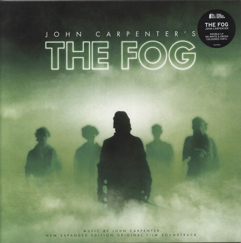 John Carpenter The Fog [New Expanded Edition] - White & Green Vinyl UK 2-LP vinyl record set (Double LP Album) SILLP1301