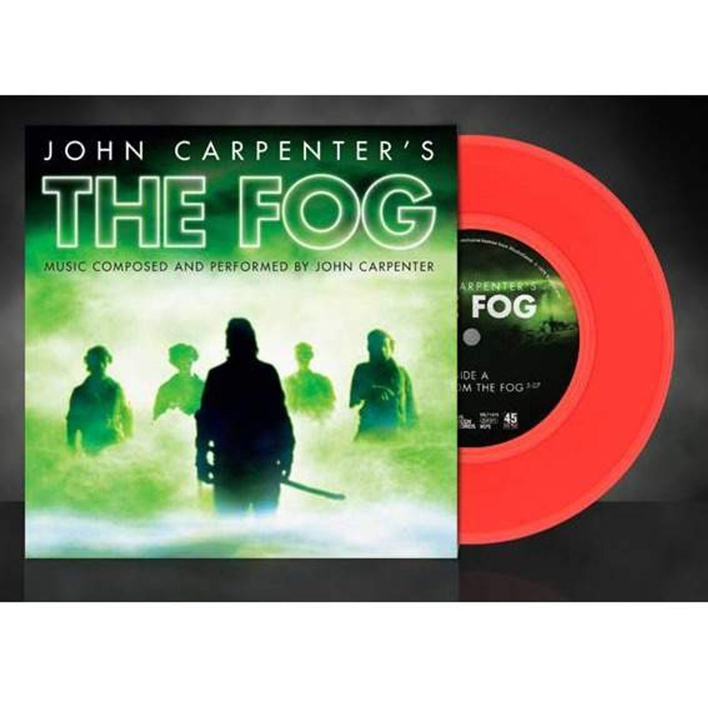 John Carpenter The Fog - Red Vinyl UK 7" vinyl single (7 inch record / 45) SIL71475