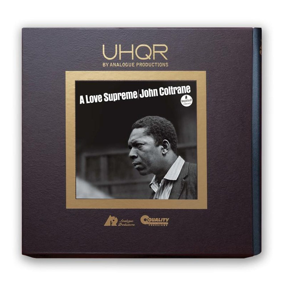 John Coltrane A Love Supreme - UHQR Clarity Vinyl 45RPM - Sealed US 2-LP vinyl record set (Double LP Album) JCO2LAL818707