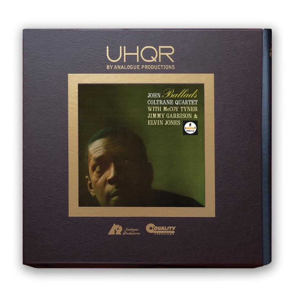 John Coltrane Ballads - UHQR Clarity Vinyl 45RPM - Sealed US 2-LP vinyl record set (Double LP Album) JCO2LBA832644
