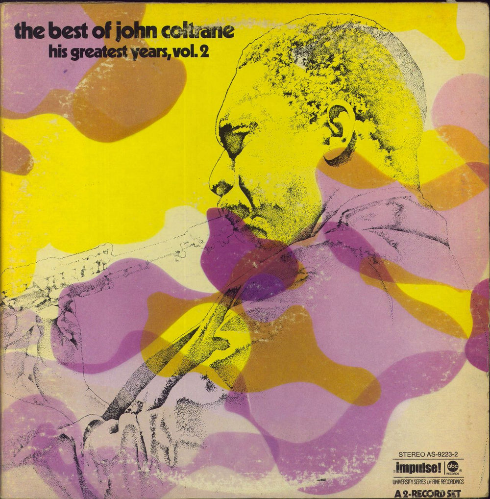 John Coltrane The Best Of John Coltrane - His Greatest Years, Vol. 2 US 2-LP vinyl record set (Double LP Album) AS-9223-2